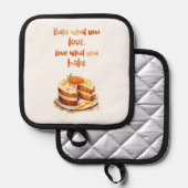 Süße Kuchen-Design Topflappen (Vorderseite/Rückseite)