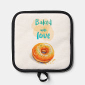 Süße Kuchen-Design Topflappen (Vorderseite)