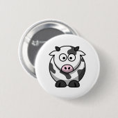 Süße Kuh Button (Vorne & Hinten)