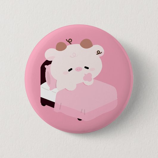 Süße Kuh Button (Vorderseite)