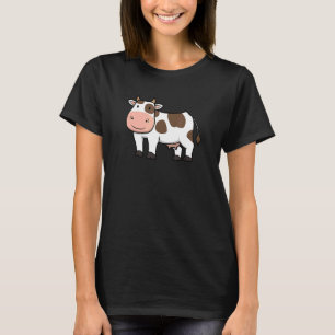 Süße Kuh Ironisches landwirtschaftliches Nutzvieh T-Shirt