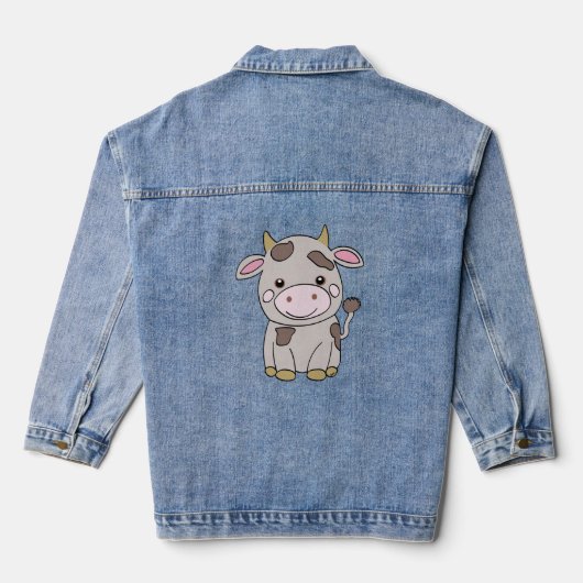 Süße Kuh, Jeansjacke (Rückseite)