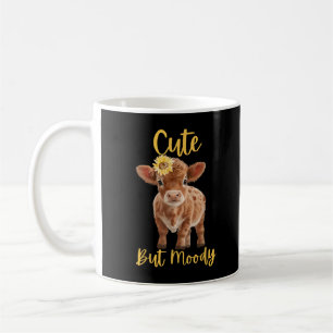 Süße Kuh-Launische Kuhliebhaber-Farm Cowgirl Baby Kaffeetasse