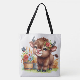 Süße Kuh Tasche