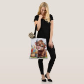 Süße Kuh Tasche (Am Model)