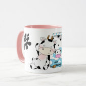 Süße Kuh Tasse (Vorderseite Links)
