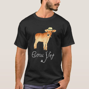 Süße Kuh Tierarzt für landwirtschaftliche Tierarzt T-Shirt