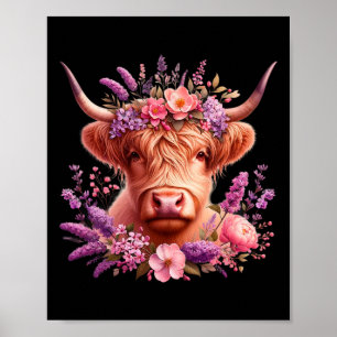 Süße Kuh vom Valentinsliebhaber Liebe Poster