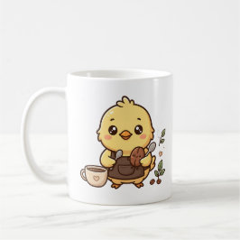 Süße Küken-Bohnen-Löffel-Kaffeetasse Kaffeetasse