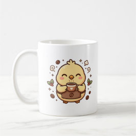 Süße Küken-Kaffeetasse Kawaii-Charakter Kaffeetasse
