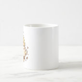 Süße Küken-Latte-Herz-Kaffeetasse Kaffeetasse (Mittel)