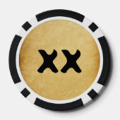 Süße Kung Poo Karate Pokerchips (Rückseite)