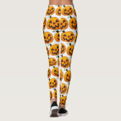 Süsse Kürbis Allround-Over-Print-Leggings Leggings (Rückseite)