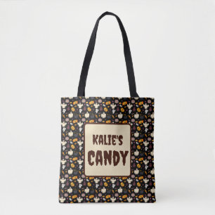 Süße Kürbis-, Geister-, Fledermaus-Halloween-Süßig Tasche