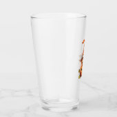 Süße Kürbis-Sticker Glas (Rechts)