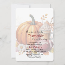 Süße Kürbislatte ist auf dem Weg