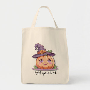 Süße Kürbismagie – Große Halloween-Tasche Tragetasche