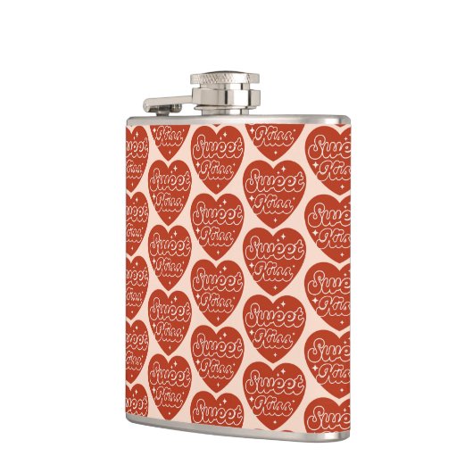 Süße Kuss-Flasche Flachmann (Links)
