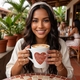 Süße Kuss Latte Tasse
