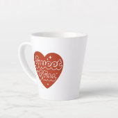Süße Kuss Latte Tasse (Linke Ecke)