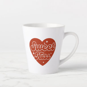 Süße Kuss Latte Tasse