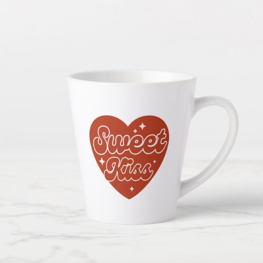 Süße Kuss Latte Tasse (Rechts)
