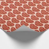Süße Kuss-Verpackungspapier Geschenkpapier (Ecke)