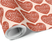 Süße Kuss-Verpackungspapier Geschenkpapier (Rolleneckpunkt)