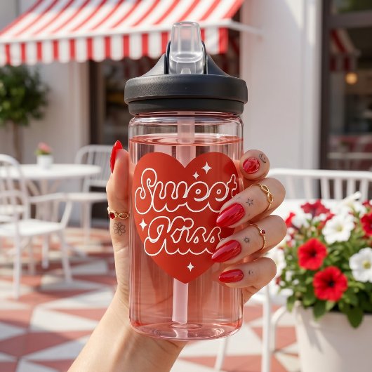 Süße Kuss Wasserflasche Trinkflasche