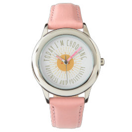 Süße lächelnde Sonne Armbanduhr