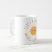 Süße lächelnde Sonne  Kaffeetasse (Vorderseite Links)