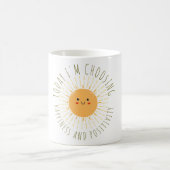 Süße lächelnde Sonne  Kaffeetasse (Mittel)