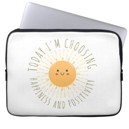 Süße lächelnde Sonne Laptopschutzhülle