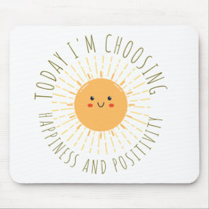 Süße lächelnde Sonne  Mousepad
