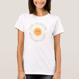 Süße lächelnde Sonne T-Shirt