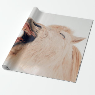 SÜSSE LAMA ALPAKA LACHT GESCHENKPAPIER