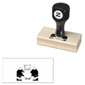 Süße Lama Gummistempel (Stempel)