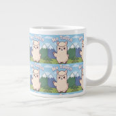 Süße Lama Jumbo-Tasse (Rechts)