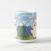 Süße Lama Kaffeetasse (Mittel)