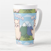 Süße Lama Milchtasse (Rechte Ecke)