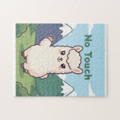 Süße Lama Puzzle (Horizontal)