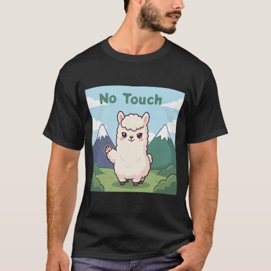 Süße Lama T-Shirt (Vorderseite)