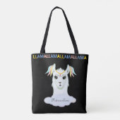 Süße Lama Tasche (Rückseite)