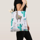 Süße Lamas Tasche (Von Nahem)