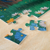 Süße Landkuh Puzzle (Seite)