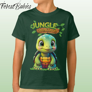 Süße Landschildkröte Box-Schildkröte Tier Charakte T-Shirt