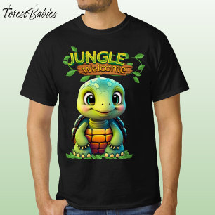 Süße Landschildkröte Box-Schildkröte Tier Charakte T-Shirt