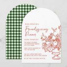 Süße, lässige Friendsgiving-Abendessen-Feier