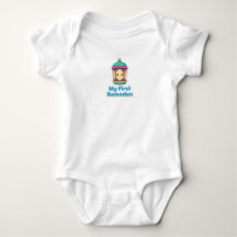 Süße Laterne Mein erstes Ramadan Baby Bodysuit