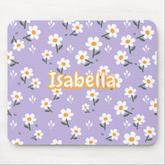 Süße Lavendel-Gänseblümchen-Mauspad für den Frühli Mousepad